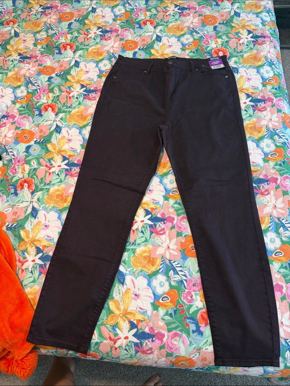 Buffalo David Bitton Deep Purple Straight-Leg Women's Jeans